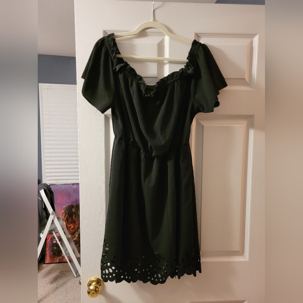 Off shoulder summer dress